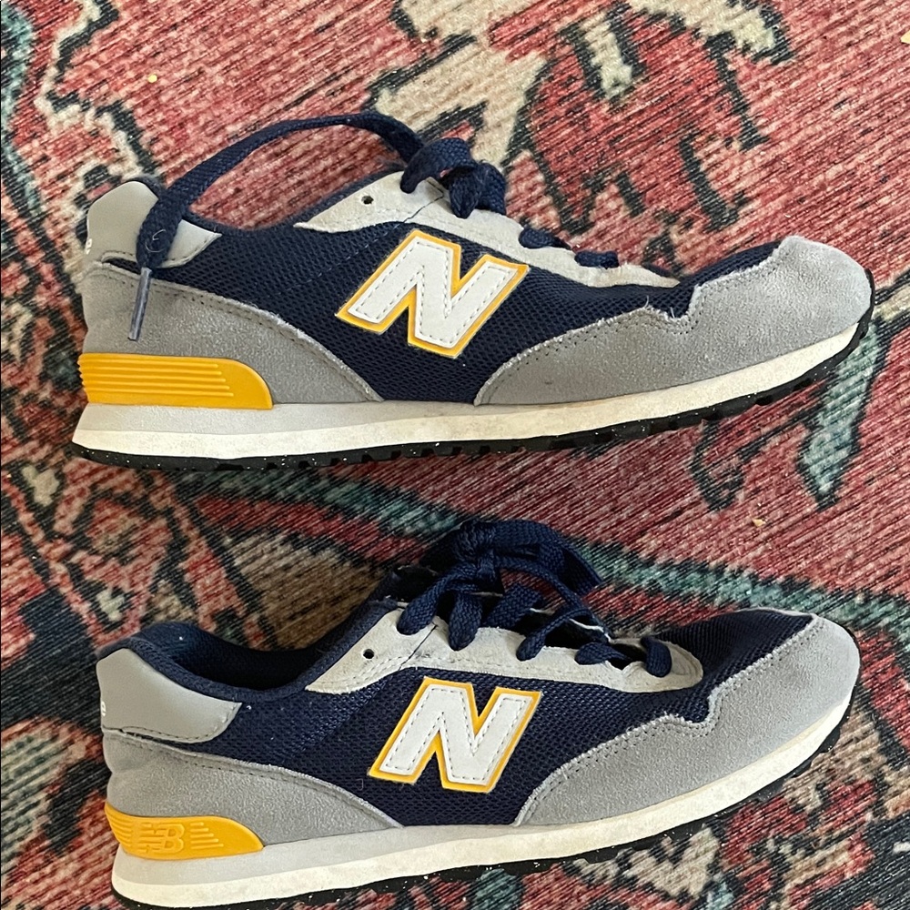 New Balance Navy and Gray Athletic Shoes